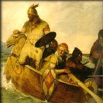 Viking Painting by Oscar Wergeland