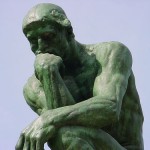 The Thinker by Rodin