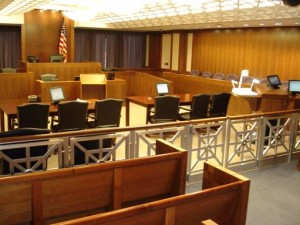 Federal courtroom