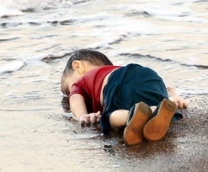 Dead Refugee child