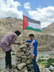 We stand with Palestine